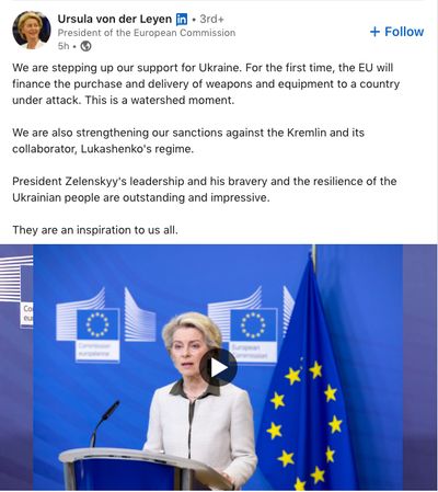 EU Russia hypocrisy