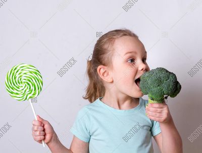 Consume Broccoli; Not Candies